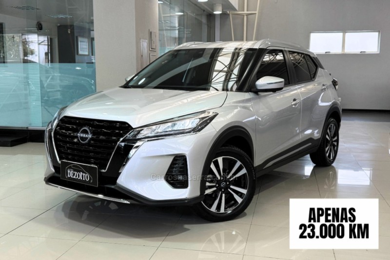 kicks 1.6 exclusive 16v flex 4p automatico 2024 caxias do sul