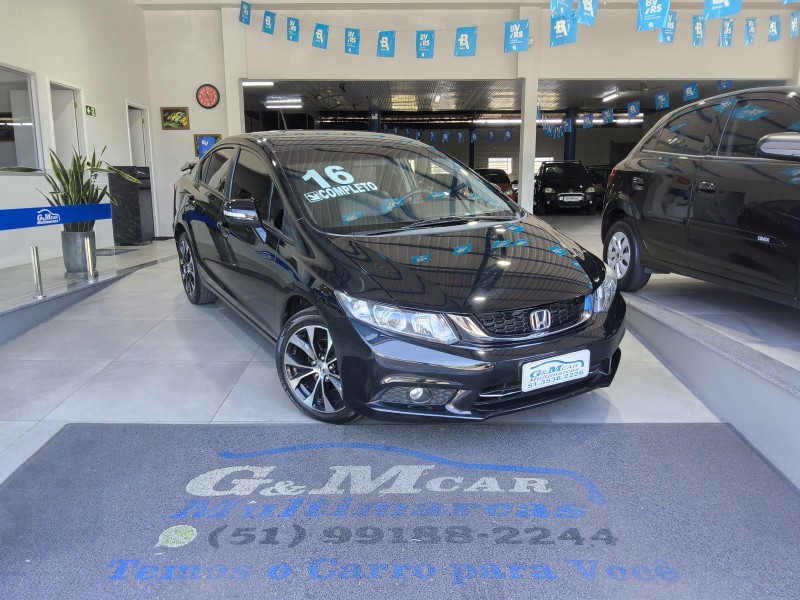 civic 2.0 lxr 16v flex 4p automatico 2016 sao sebastiao do cai