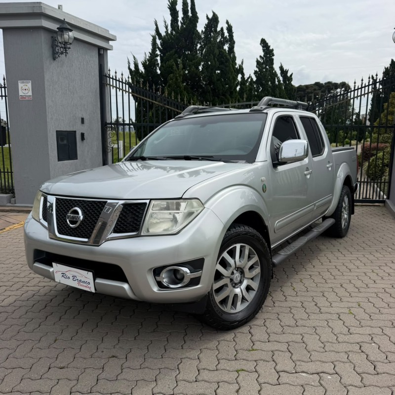 frontier 2.5 sl 4x4 cd turbo eletronic diesel 4p automatico 2013 caxias do sul