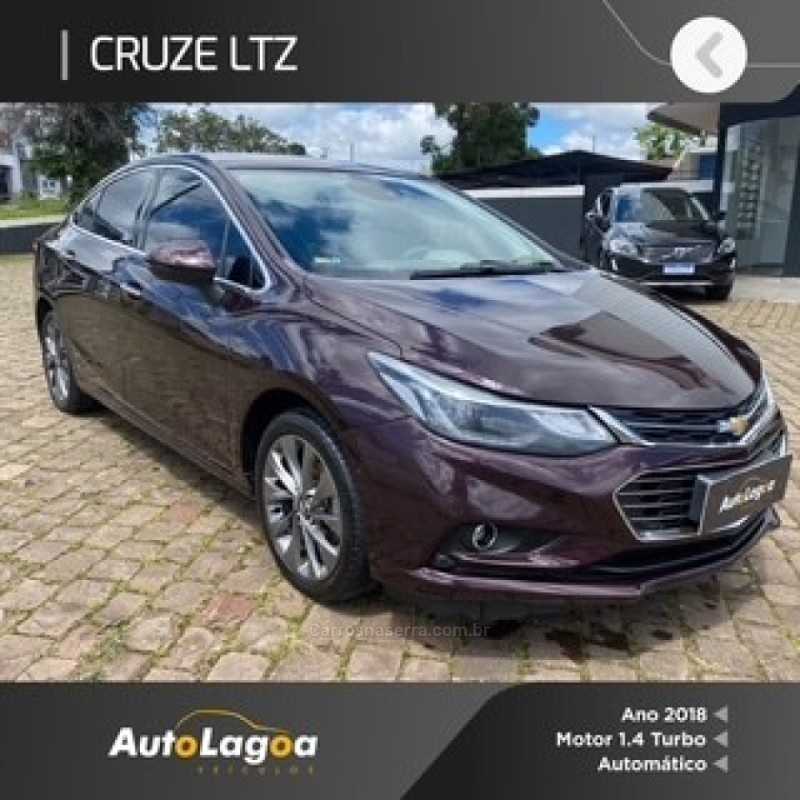 cruze 1.4 turbo ltz 16v flex 4p automatico 2018 lagoa vermelha