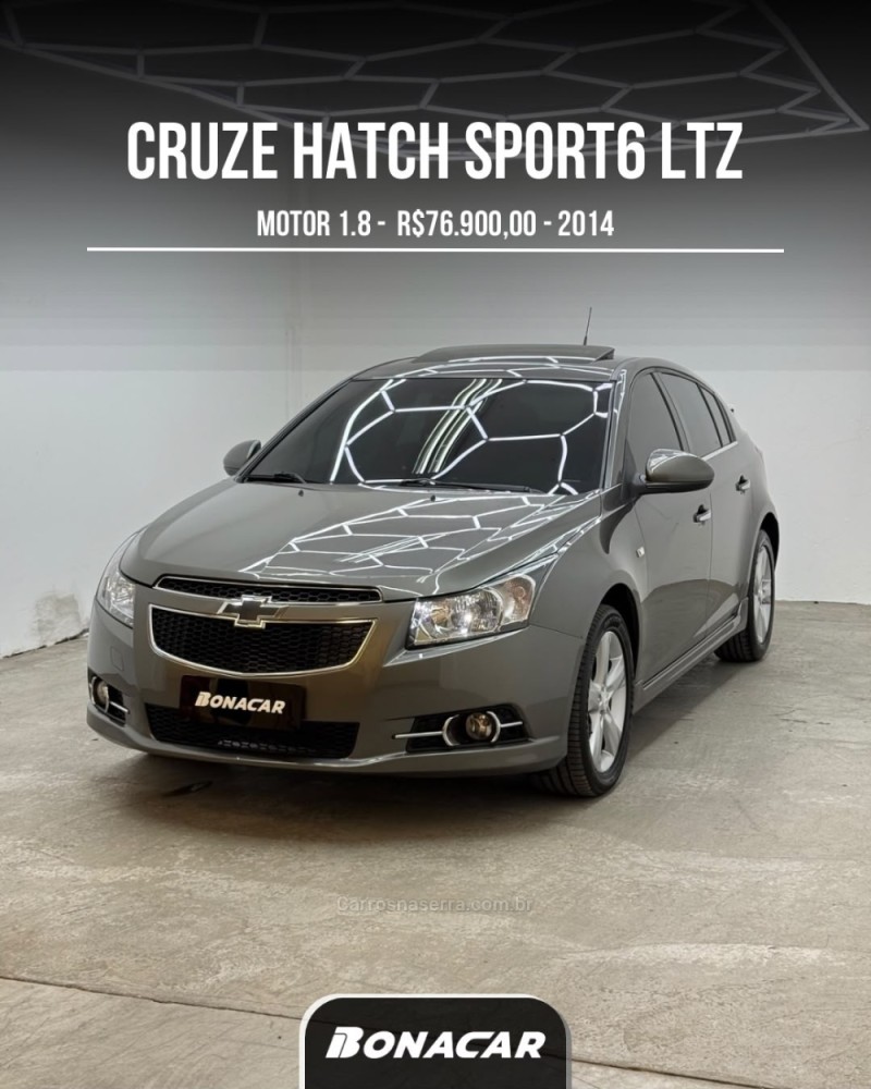 CRUZE 1.8 LTZ SPORT6 16V FLEX 4P AUTOMÁTICO