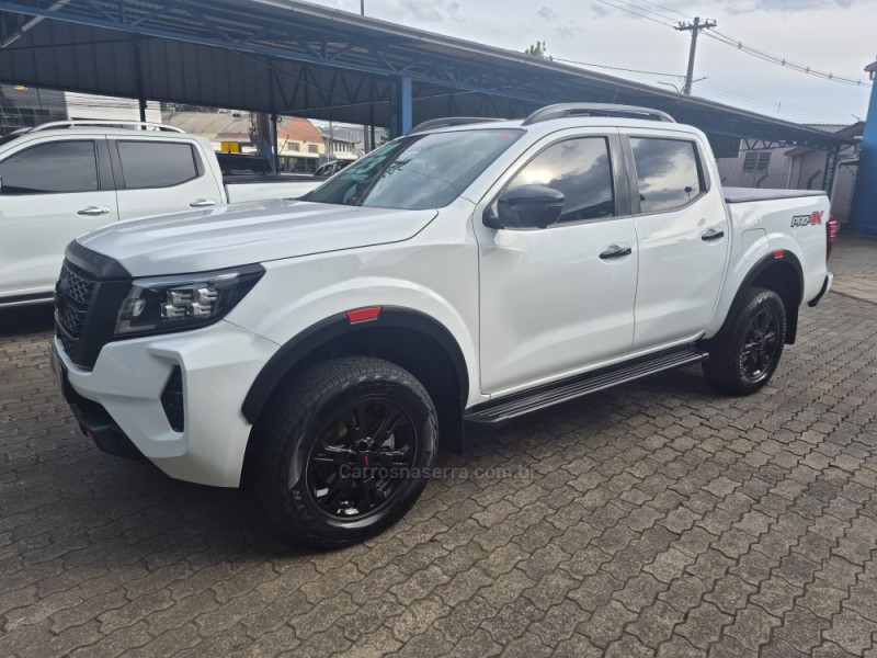 frontier 2.3 pro4x 4x4 cd bi turbo diesel 4p automatico 2023 caxias do sul