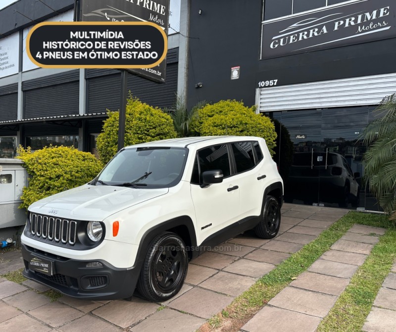renegade 1.8 16v flex 4p automatico 2016 caxias do sul