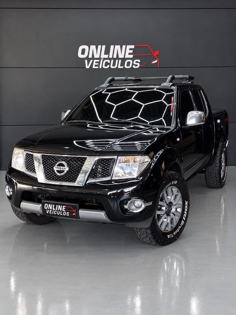 frontier 2.5 sl 4x4 cd turbo eletronic diesel 4p automatico 2014 farroupilha