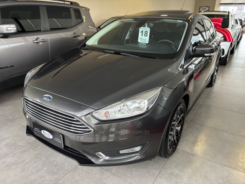 focus 2.0 titanium plus 16v flex 4p automatico 2018 bento goncalves