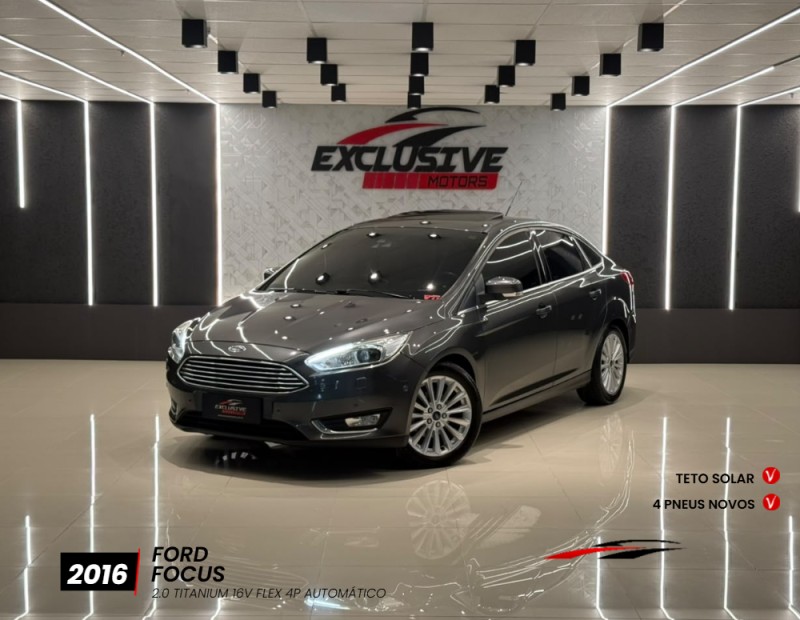 focus 2.0 titanium 16v flex 4p automatico 2016 caxias do sul
