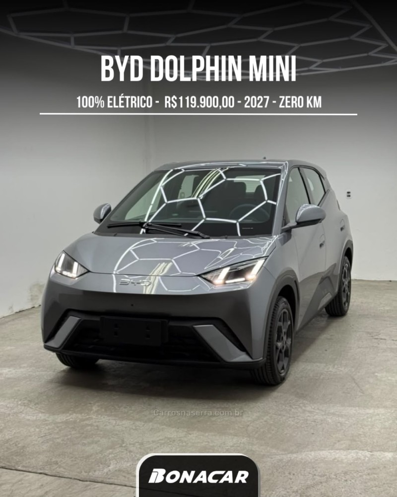 dolphin mini eletrico 4p automatico 2027 caxias do sul