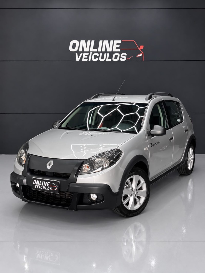 sandero 1.6 stepway rip curl 8v flex 4p manual 2012 farroupilha