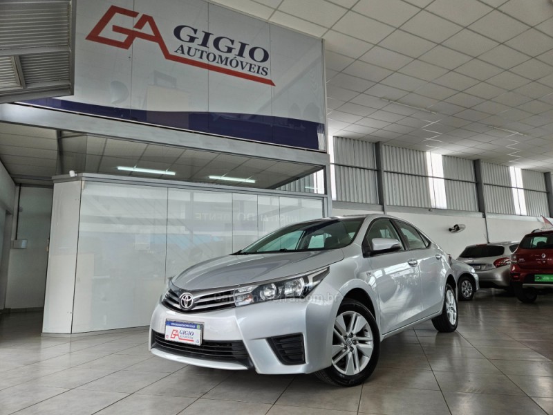 corolla 1.8 gli 16v flex 4p manual 2015 tapejara