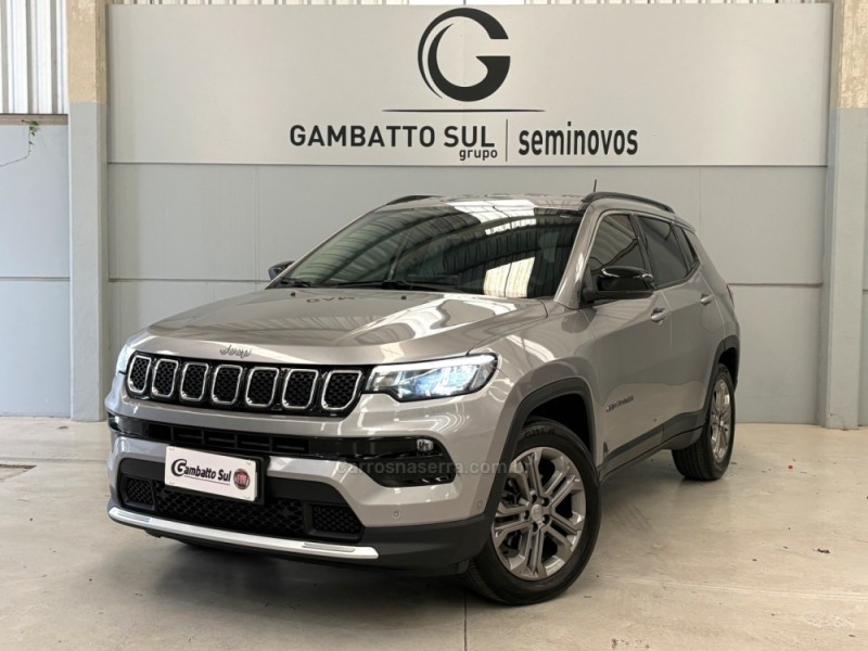 compass 1.3 longitude t270 16v turbo flex 4p automatico 2023 bento goncalves