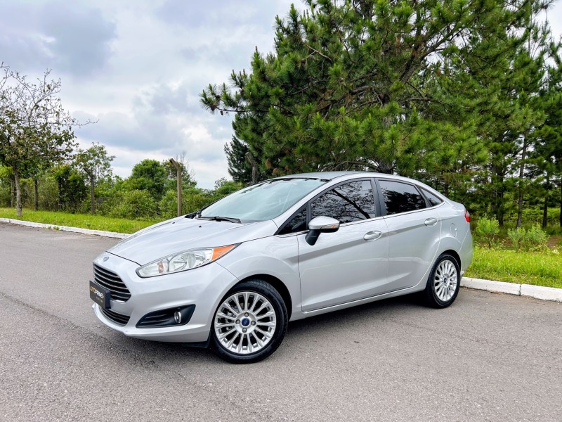 fiesta 1.6 titanium plus sedan 16v flex 4p automatico 2014 bento goncalves