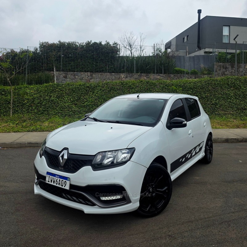 sandero 2.0 rs 16v flex 4p manual 2016 caxias do sul