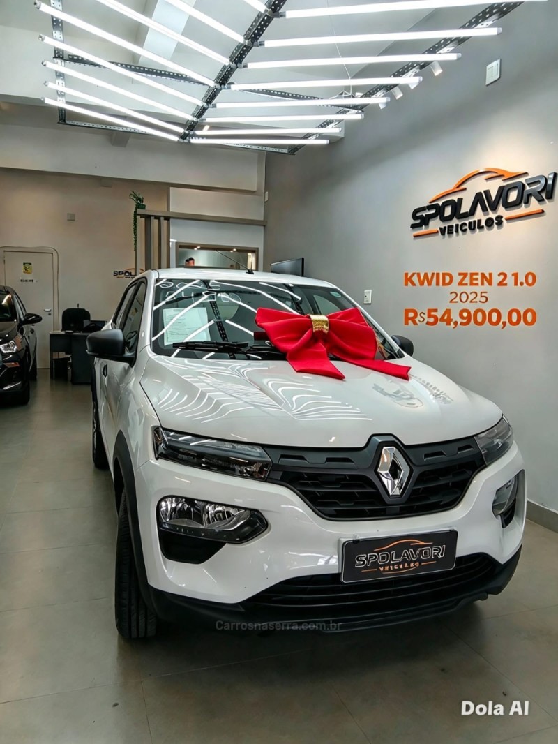 kwid 1.0 12v sce flex zen manual 2025 gravatai