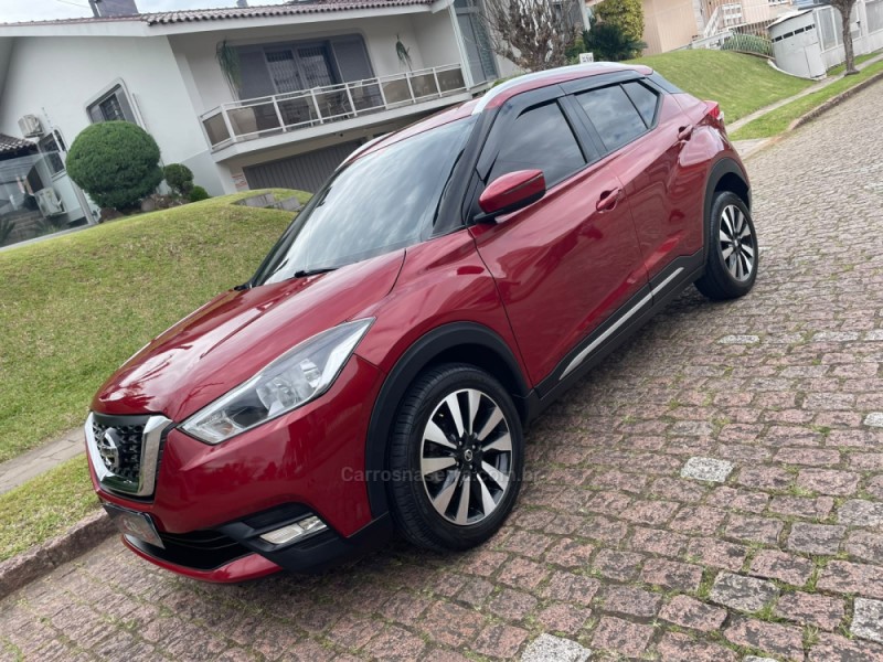 kicks 1.6 16v flex sv limited 4p automatico 2018 porto alegre