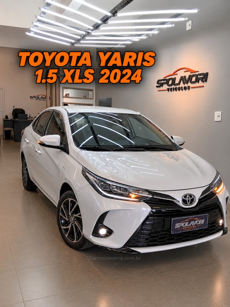 yaris 1.5 16v flex sedan xls multidrive8 2024 gravatai