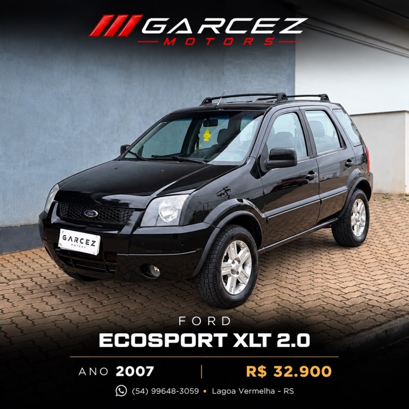 ecosport 2.0 xlt 16v flex 4p manual 2007 lagoa vermelha