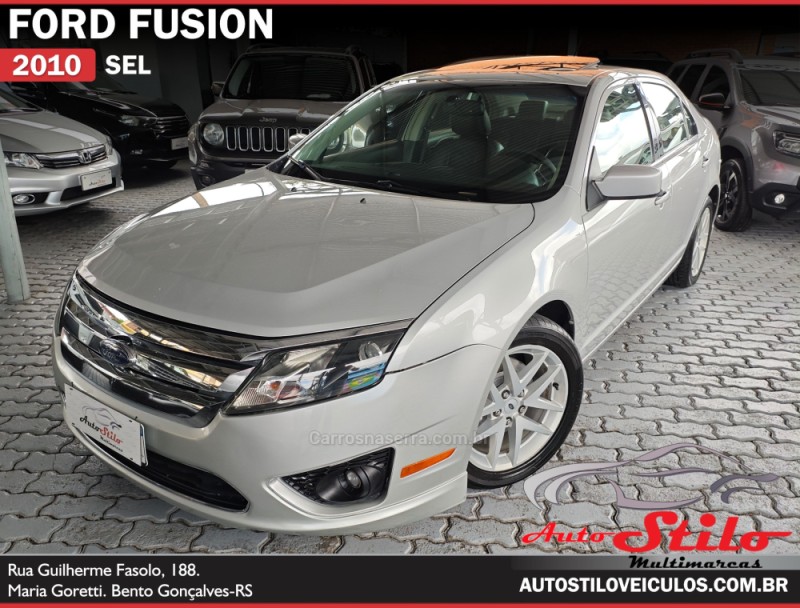 fusion 2.5 sel 16v gasolina 4p automatico 2010 bento goncalves