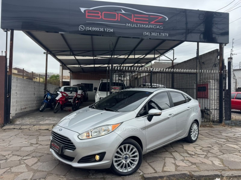 fiesta 1.6 titanium plus sedan 16v flex 4p automatico 2015 caxias do sul