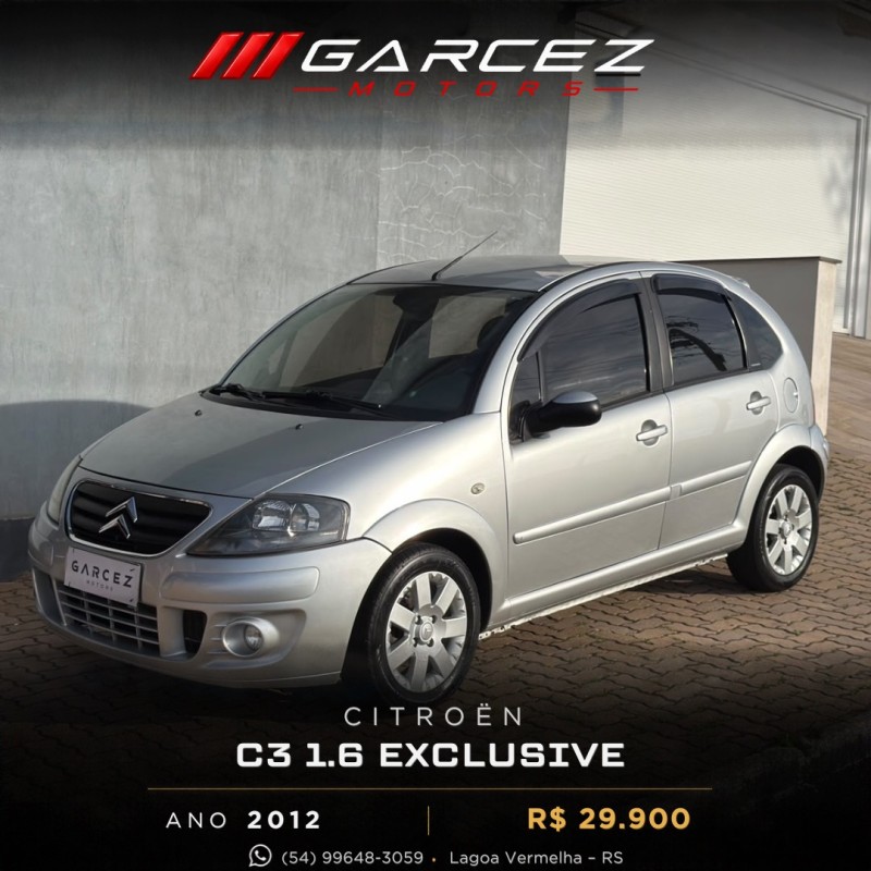 c3 1.4 i exclusive 8v flex 4p manual 2012 lagoa vermelha
