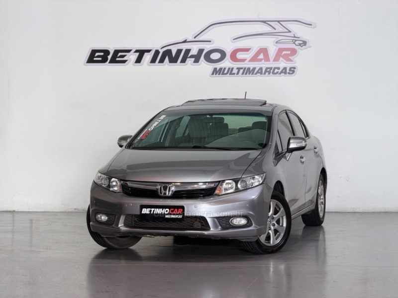 civic 1.8 exs 16v flex 4p automatico 2013 estancia velha