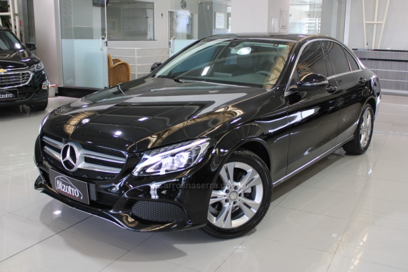 c 180 1.6 cgi avantgarde 16v turbo gasolina 4p automatico 2016 caxias do sul