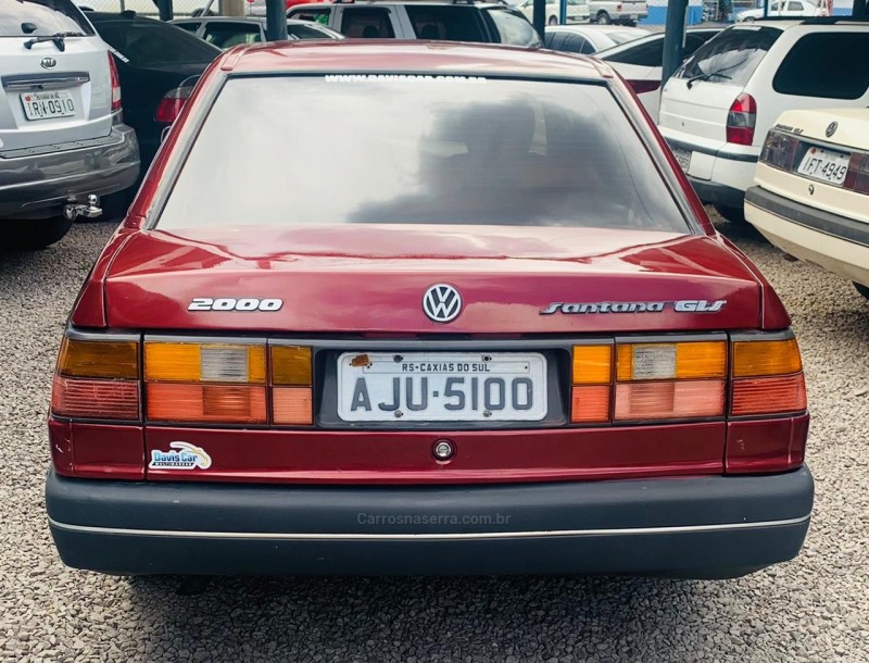 santana 2.0 gls 8v gasolina 4p manual 1993 caxias do sul