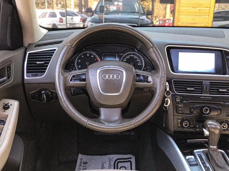 Q5 2.0 TFSI AMBITION S TRONIC 16V GASOLINA 4P AUTOMÁTICO - 2011 - CANELA