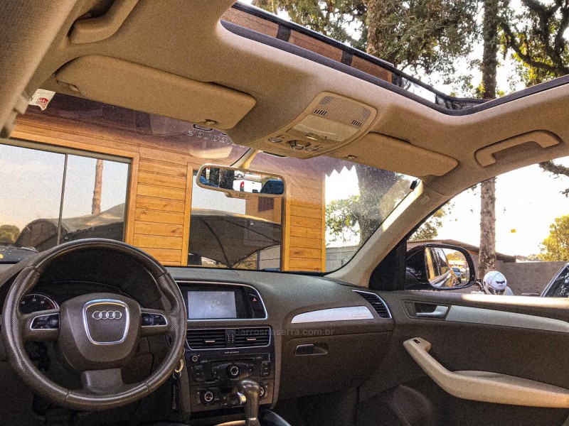 Q5 2.0 TFSI AMBITION S TRONIC 16V GASOLINA 4P AUTOMÁTICO - 2011 - CANELA