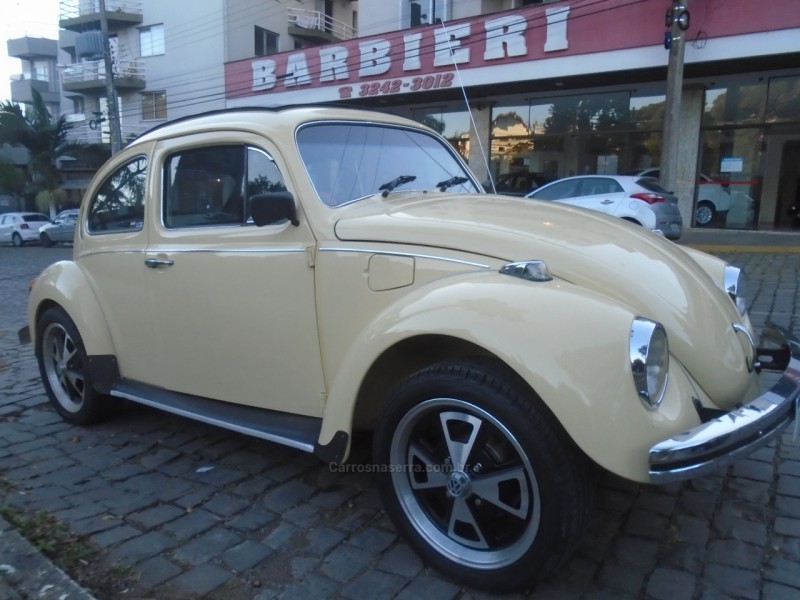 FUSCA 1.3 8V GASOLINA 2P MANUAL - 1981 - NOVA PRATA