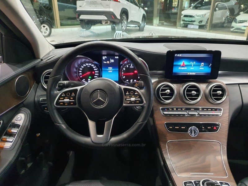 C 180 1.6 CGI EXCLUSIVE 16V TURBO GASOLINA 4P AUTOMÁTICO - 2019 - FARROUPILHA