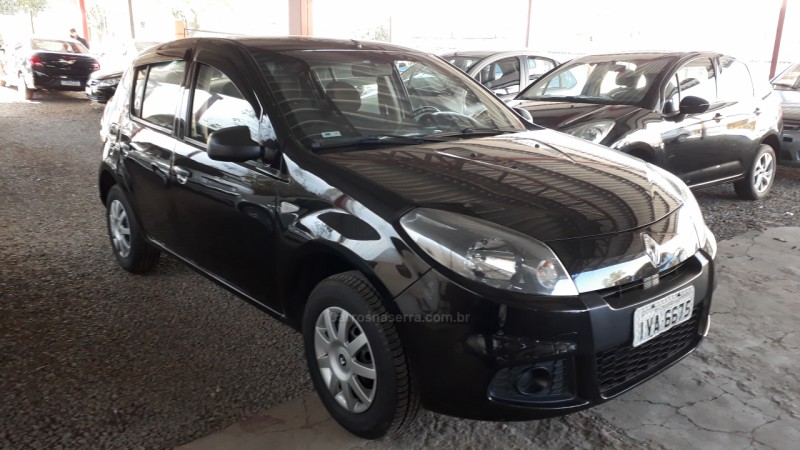 sandero 1.0 authentique 16v flex 4p manual 2014 caxias do sul