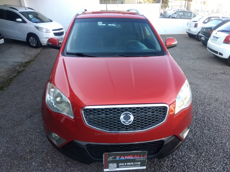 KORANDO 2.2 XDI220 DIESEL DLX 4WD AUTOMÁTICO - 2012 - FARROUPILHA
