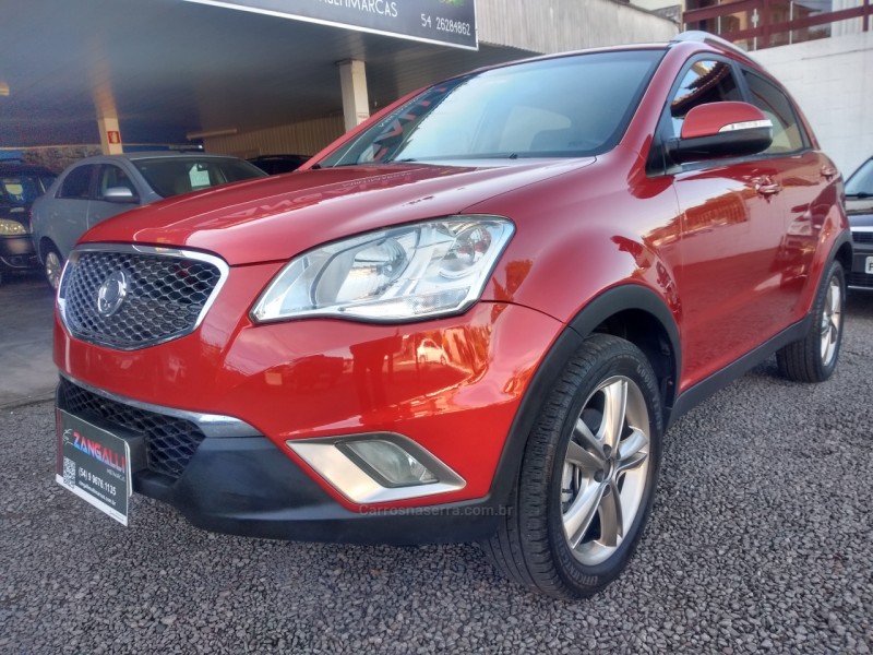 KORANDO 2.2 XDI220 DIESEL DLX 4WD AUTOMÁTICO - 2012 - FARROUPILHA