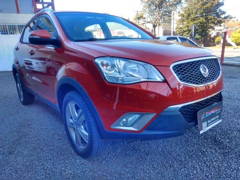 KORANDO 2.2 XDI220 DIESEL DLX 4WD AUTOMÁTICO - 2012 - FARROUPILHA