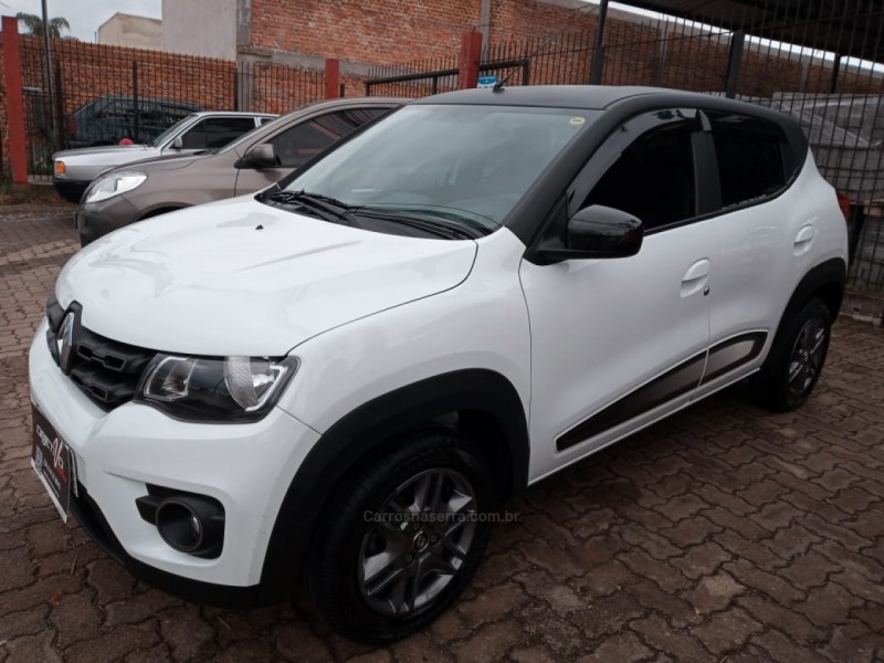 kwid 1.0 12v sce flex intense manual 2019 caxias do sul