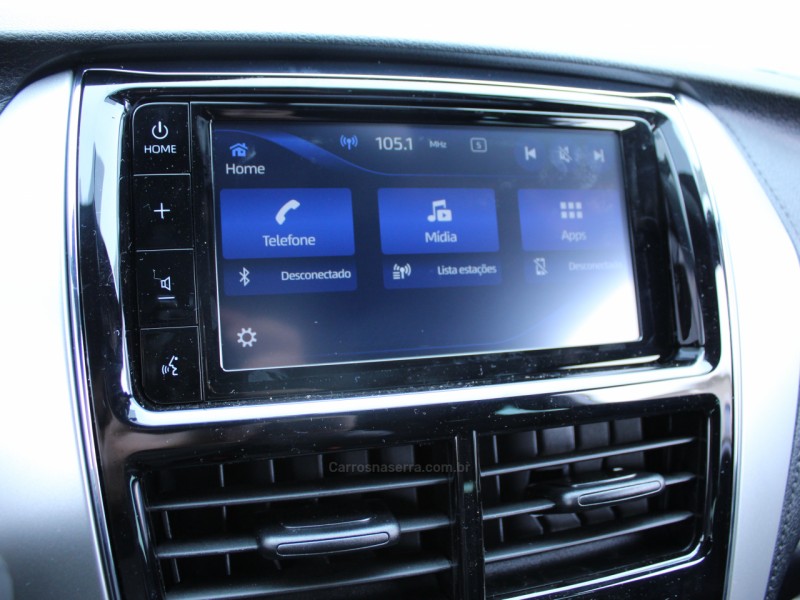 YARIS 1.5 XL CONNECT 16V FLEX 4P AUTOMÁTICO - 2023 - FLORES DA CUNHA