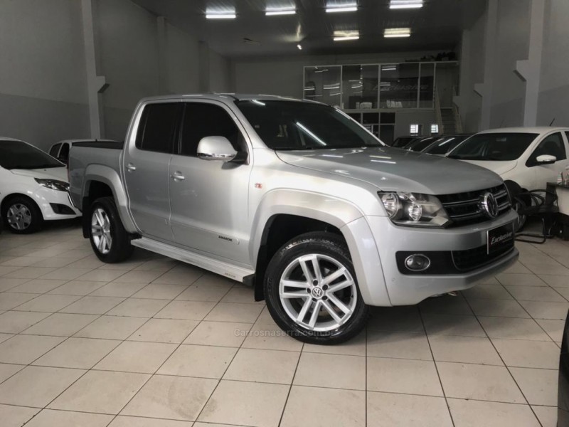 AMAROK 2.0 HIGHLINE 4X4 CD 16V TURBO INTERCOOLER DIESEL 4P AUTOMÁTICO - 2015 - PASSO FUNDO