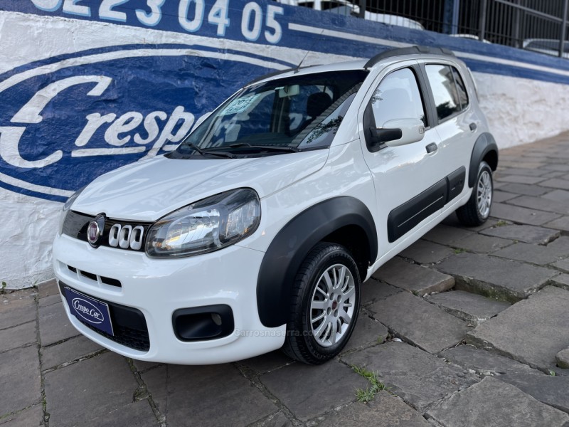 FIAT - UNO - 2015/2015 - Branco - R$ 38.500,00 - Crespo Car