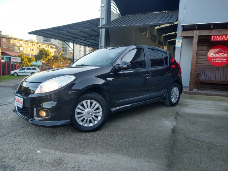 sandero 1.6 privilege 16v flex 4p automatico 2012 caxias do sul