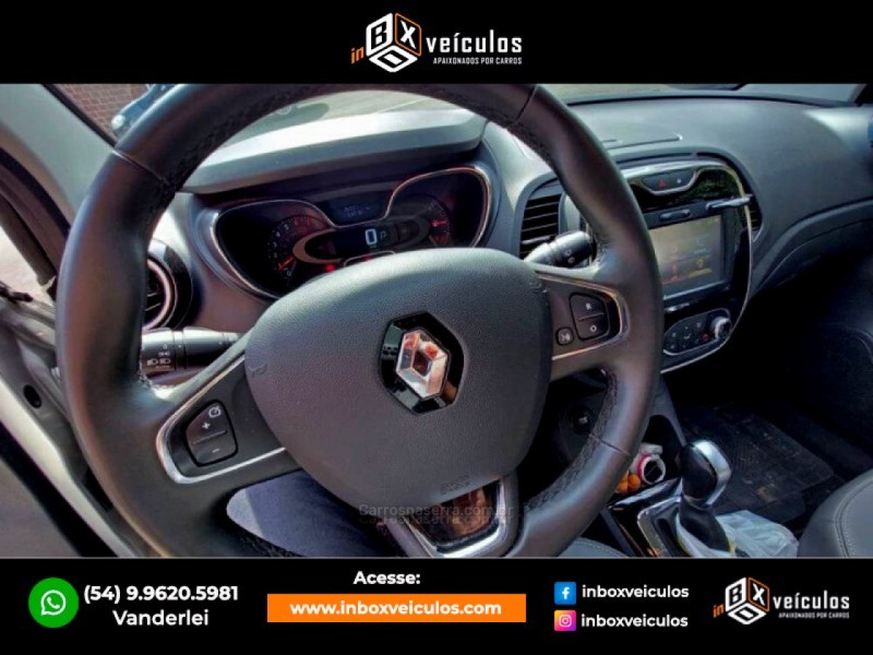 CAPTUR 1.6 16V FLEX INTENSE AUTOMÁTICO - 2019 - GRAMADO