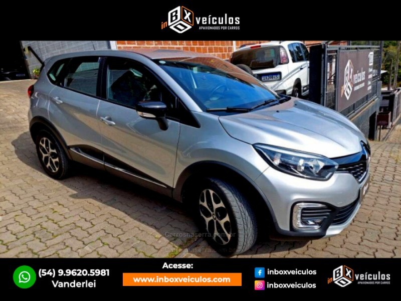 CAPTUR 1.6 16V FLEX INTENSE AUTOMÁTICO - 2019 - GRAMADO
