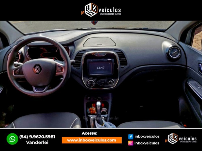 CAPTUR 1.6 16V FLEX INTENSE AUTOMÁTICO - 2019 - GRAMADO