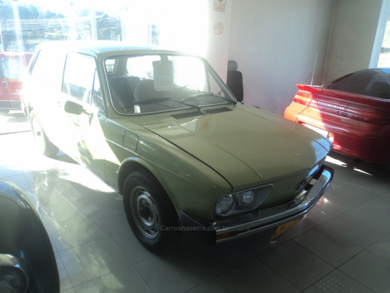 brasilia 1.6 ls 8v gasolina 2p manual 1980 farroupilha