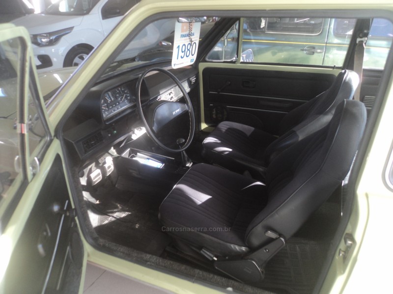 BRASILIA 1.6 LS 8V GASOLINA 2P MANUAL - 1980 - FARROUPILHA