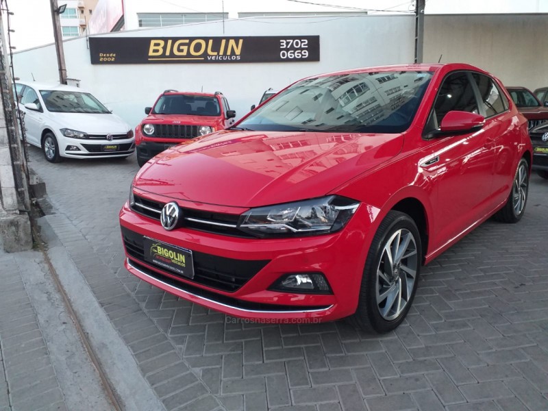 polo highline 2019 vermelho