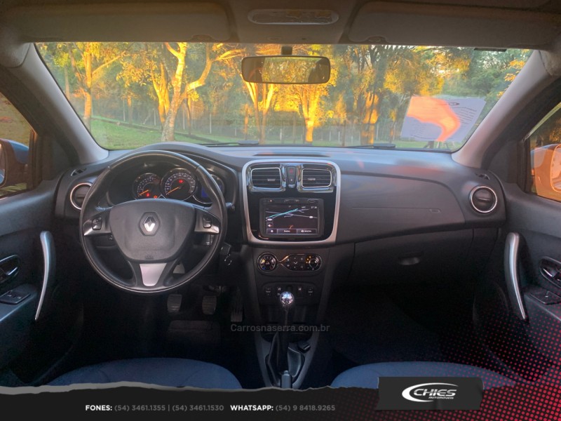 SANDERO 1.6 DYNAMIQUE 8V FLEX 4P MANUAL - 2015 - CARLOS BARBOSA