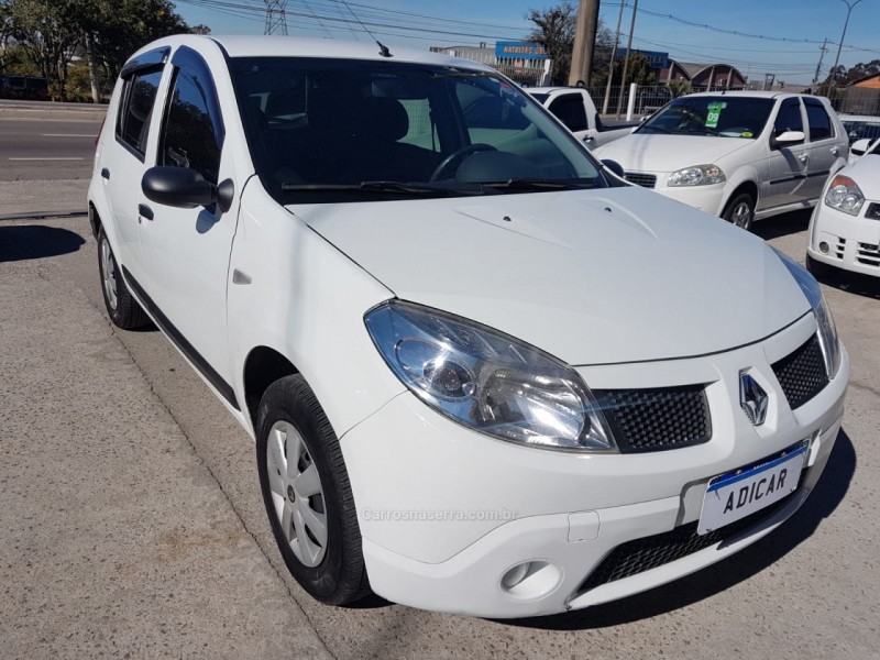sandero 1.0 expression 16v flex 4p manual 2009 caxias do sul