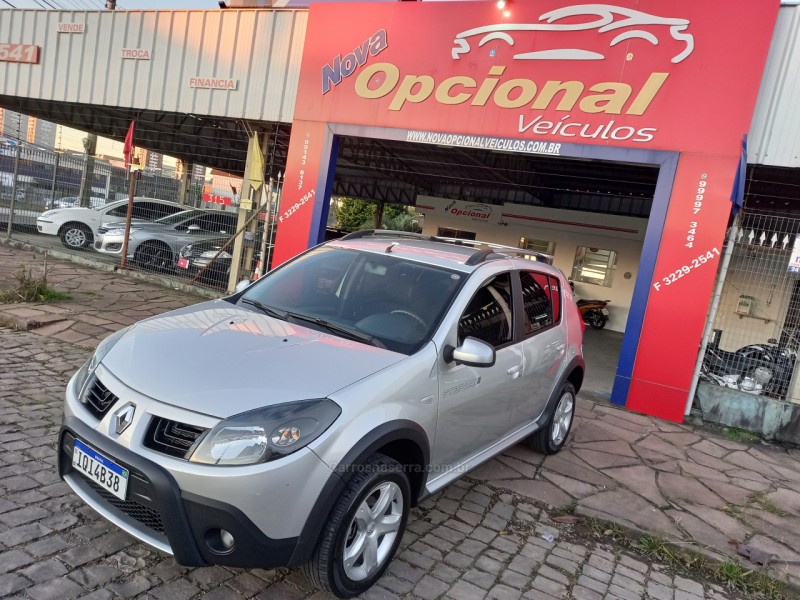 sandero 1.6 stepway 16v flex 4p manual 2010 caxias do sul