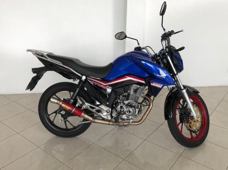 HONDA - CG 160 - 2020/2021 - Azul - R$ 18.900,00 - King Motors