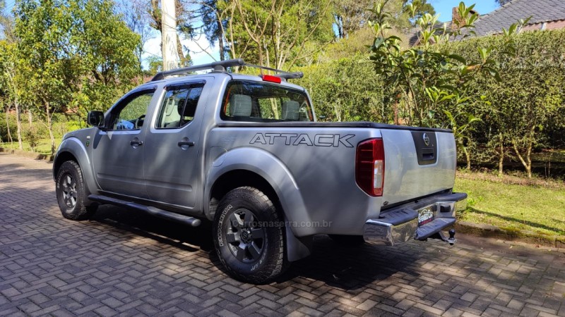 FRONTIER 2.5 SV ATTACK 4X4 CD TURBO ELETRONIC DIESEL 4P MANUAL - 2013 - CANELA